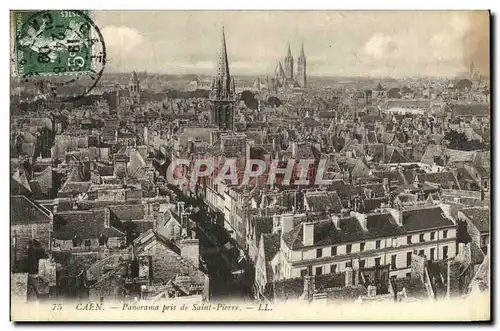 Ansichtskarte AK Caen Panorama Pris de Saint Pierre