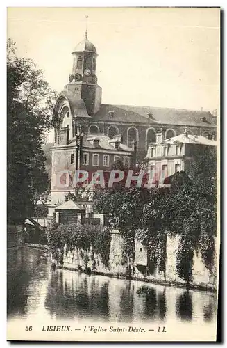 Cartes postales Deauville L Eglise Saint Desir