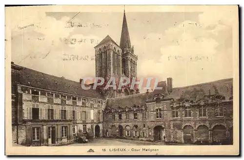 Cartes postales Deauville Cour Matignon