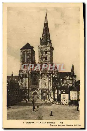 Cartes postales Lisieux La Cathedrale