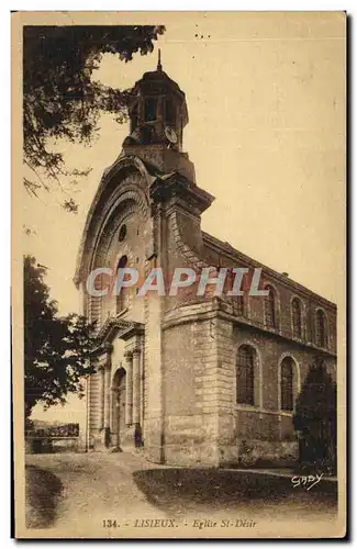 Ansichtskarte AK Lisieux Eglise St Desir