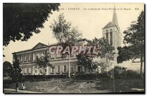 Cartes postales Lisieux La Cathedrale Saint Pierre et Le Musee