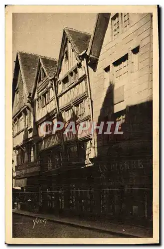 Cartes postales Lisieux Vielles Maisons Place Hugo