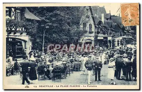 Cartes postales Deauville La Plage Fleurie La Potiniere