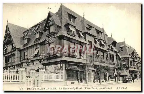 Cartes postales Deauville Sur Mer Le Normandy Hotel