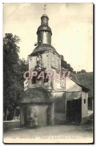 Cartes postales Honfleur Chapelle de Notre Dame de Grace