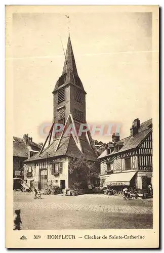 Cartes postales Honfleur Clocher de Sainte Catherine