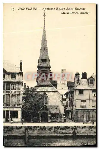 Ansichtskarte AK Honfleur Ancienne Eglise Saint Etienne