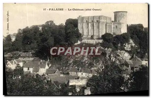 Cartes postales Falaise Le Chateau