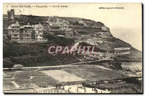 Cartes postales Bois De Cise Falaise Cote Mers Tennis