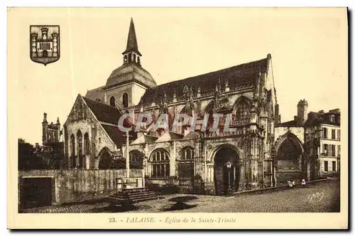 Cartes postales Falaise Eglise de la Sainte Trinite