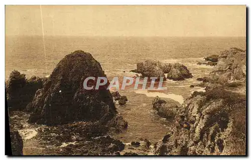 Cartes postales Falaises Pres De Dinant En Crozon