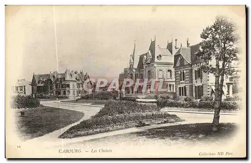 Cartes postales Cabourg Les Chalets