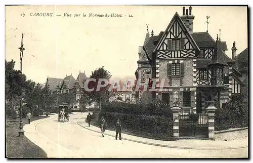 Cartes postales Cabourg Vue Ser le Normandy Hotel