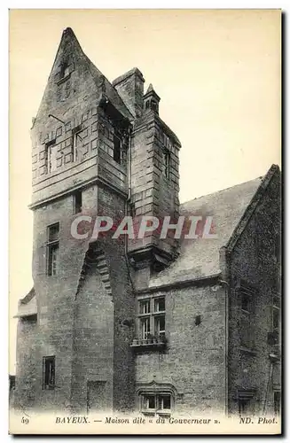 Cartes postales Bayeux Maison Dite du Gouverneur