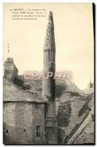 Cartes postales Bayeux La Lanterne des morts