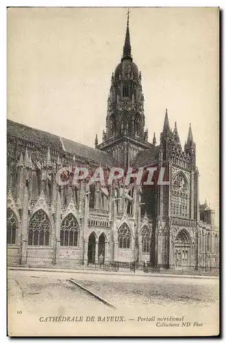 Cartes postales Bayeux La Cathedrale Portail Meridional