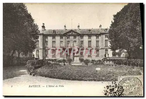 Ansichtskarte AK Bayeux L Hotel de Ville