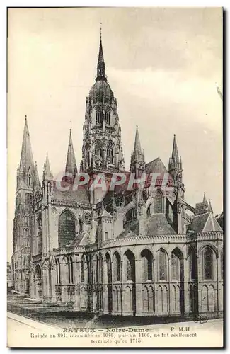 Cartes postales Bayeux Notre Dame