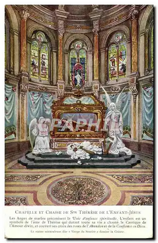 Ansichtskarte AK Chapelle Et Chasse De Ste Therese De L Enfant Jesus Lisieux