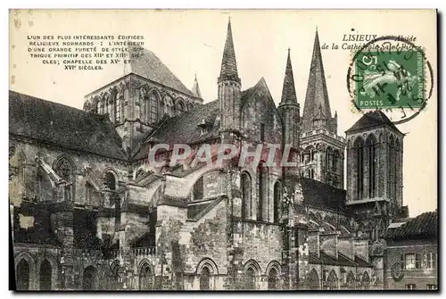 Cartes postales Lisieux Abside De La Cathedrale Saint Pierre