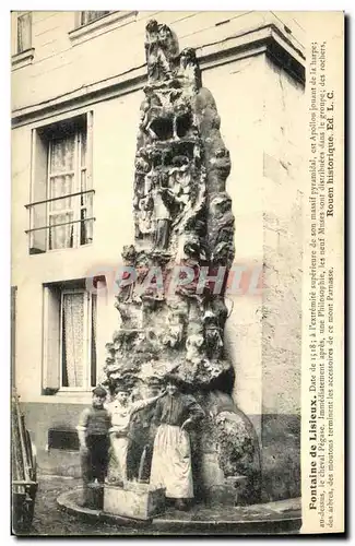 Cartes postales Fontaine de Lisieux