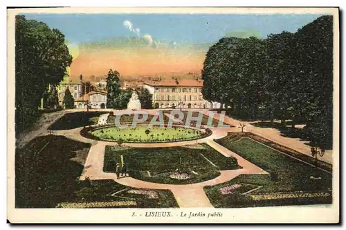 Cartes postales Lisieux Le Jardin Public