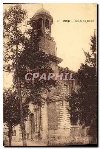 Ansichtskarte AK Lisieux Eglise St Desir