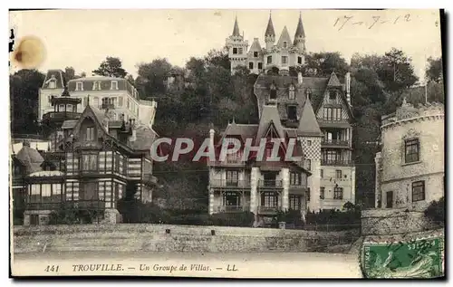 Cartes postales Trouville Un Groupe de Villas