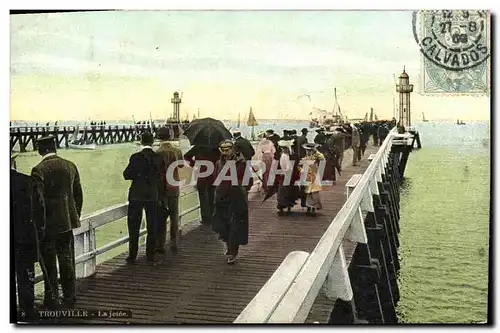 Cartes postales Trouville La Jetee