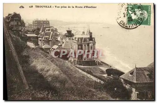 Cartes postales Trouville Vue Prise de la Route d Honfleur