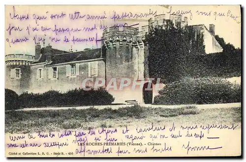 Cartes postales Les Roches Premaries Chateau
