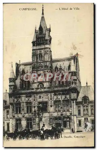 Cartes postales Compiegne L Hotel de Ville