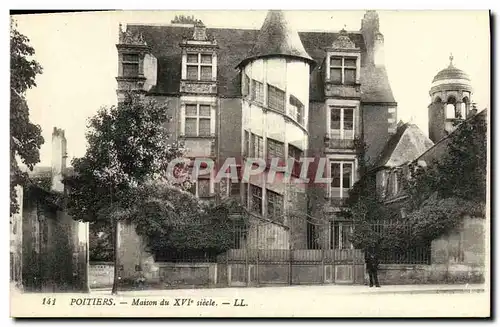 Cartes postales Poitiers Maisson du 16eme