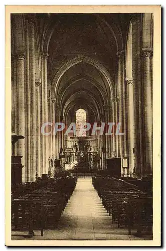 Cartes postales Poitiers Nef centrale de la Cathedrale Saint Pierre