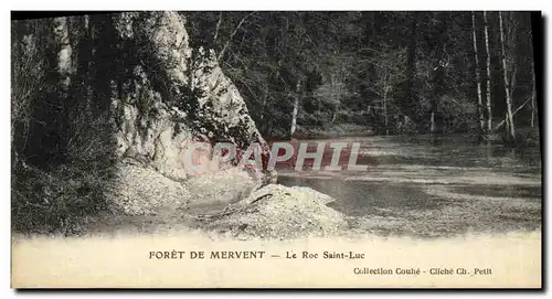 Cartes postales Foret de Mervent Le Roc Saint Luc