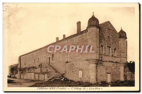 Cartes postales Jard sur Mer L Abbaye de Lieu Dieu