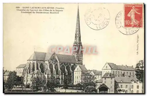 Cartes postales Saint Laurent Sur Sevre L Eglise Chapelie du Couvent des Filles