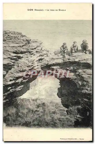 Cartes postales Sion Le Trou Du Diable