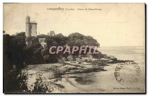 Cartes postales Ile de Noirmoutier Pointe de L Anse Rouge