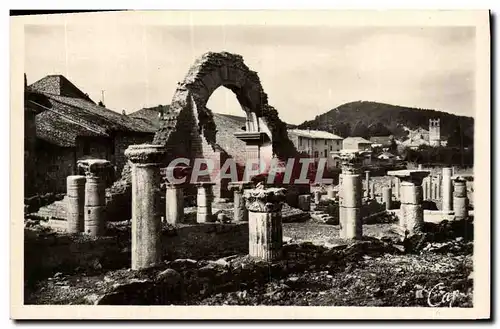 Cartes postales Vaison La Romaine Colonnade Arc Nouvelles Fouilles