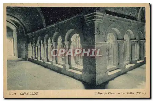 Cartes postales Cavailion Eglise St Veran Le Cloitre