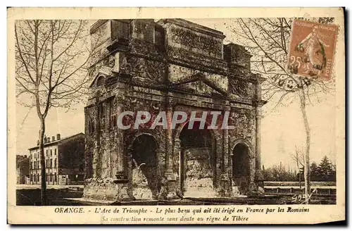 Cartes postales Orange L Arc de Triomphe