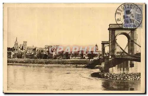 Cartes postales Avignon La Pont suspendu