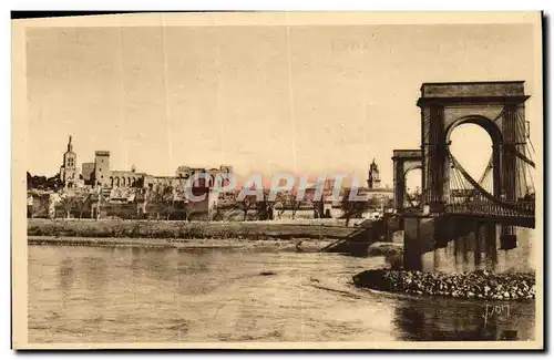 Cartes postales Avignon Le Pont suspendu