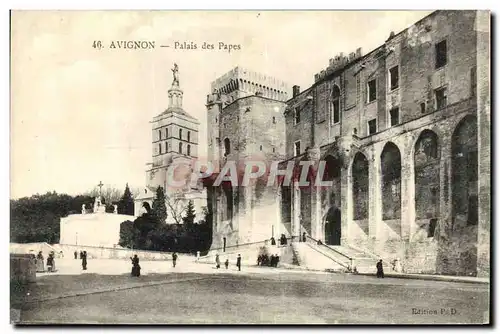 Cartes postales Avignon Palais Des Papes