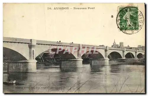 Cartes postales Avignon Nouveau Pont