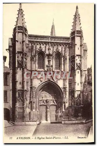 Cartes postales Avignon L Eglise Saint Pierre