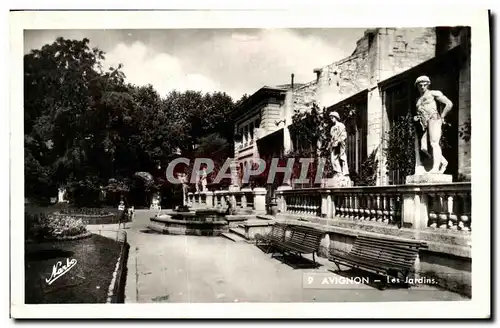 Cartes postales Avignon Les Jardins