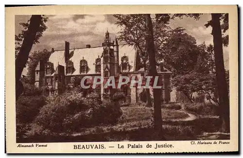 Cartes postales Beauvais Le Palais de Justice